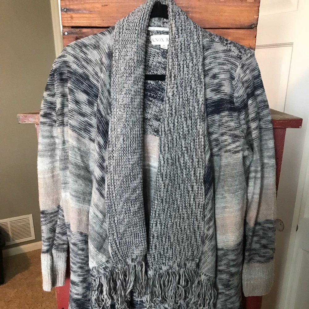 Knox Rose knitted winter cardigan
